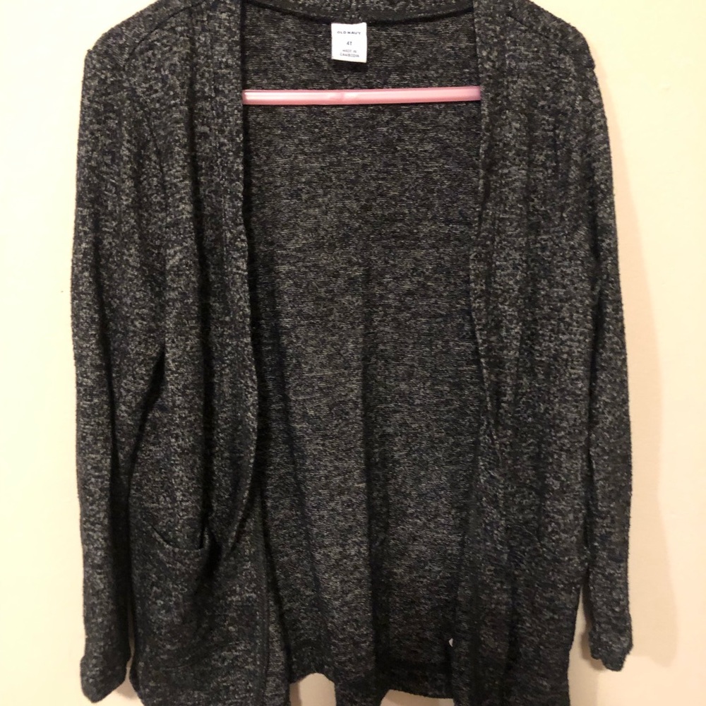 Toddler grey cardigan